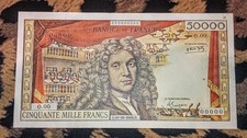 Billet 50000 francs d'occasion Billet 50000 francs d'occasion  Le Teilleul