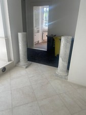 Marmor säulen weiß gebraucht kaufen  Düsseldorf