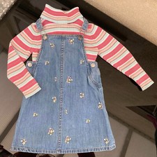 Years girls dungaree for sale  ACCRINGTON