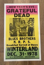 Grateful dead winterland for sale  Metairie