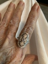 Ring elizabethan crystal for sale  Saint Petersburg
