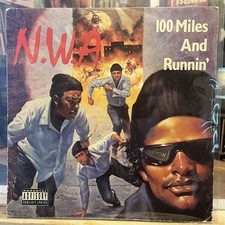 [RAP]~EXC 12"~N.W.A~NWA~100 Miles And Runnin'~[1990~ISLAND}~UK Import~ comprar usado  Enviando para Brazil