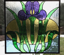 Art nouveau iris for sale  Newark