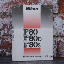 Nikon f80 f80d for sale  WATFORD