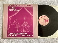 JAH SHAKA - Coronation Dub LP 1989 Commandments of Dub Chapter 9 Rare Reggae comprar usado  Enviando para Brazil