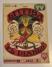 Biglietto ticket vintage usato  Casalpusterlengo