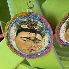 Frida kahlo earrings for sale  Lafayette