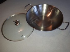 Fissler edelstahl wok gebraucht kaufen  Bad Abbach