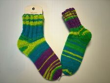 Socken handgestrickt blau gebraucht kaufen  Remchingen