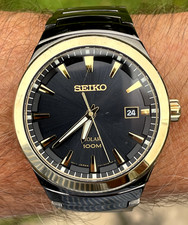 Seiko solar 100m for sale  FRINTON-ON-SEA