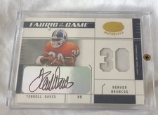 Terrell davis 2003 usato  Spedire a Italy