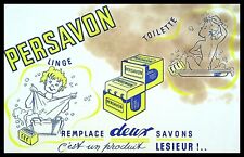 Buvard publicitaire persavon d'occasion  Rioz