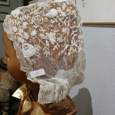 Ancienne coiffe tulle d'occasion  Montmorillon