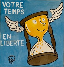 Jean effel gouache d'occasion  Paris IX