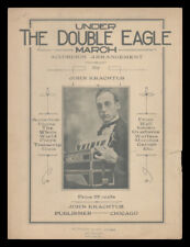 Partitura solo acordeão Under the Double Eagle March Wagner 1929 KRACHTUS comprar usado  Enviando para Brazil