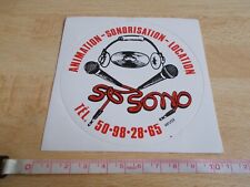 Sono sticker animation d'occasion  Expédié en Belgium