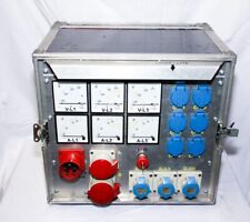 Bühnenverteiler / Stromverteiler 32A - Flightcase | Baustrom | Case Rack Event, usado comprar usado  Enviando para Brazil