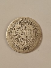 1896 silver shilling for sale  MANCHESTER