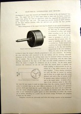 Motor de indução com estampa antiga gaiola de esquilo rotor resistência de partida 1908 20º comprar usado  Enviando para Brazil