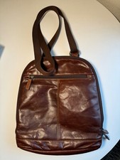 *Incrível Mochila JACK GEORGE Voyager Sm/ombro manchado à mão couro de búfalo comprar usado  Enviando para Brazil