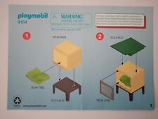 Playmobil bauanleitung 9104 gebraucht kaufen  Moritzburg