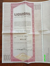 Liquigas 1974 titolo usato  Milano