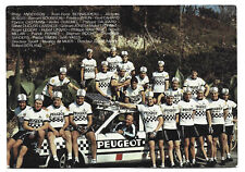 Cyclisme equipe peugeot d'occasion  L'Arbresle