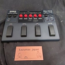 Pedal de efeitos múltiplos para guitarra Korg G3 processador de desempenho de guitarra bom estado, usado comprar usado  Enviando para Brazil