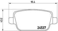 Brembo p24075 rear for sale  CHELMSFORD