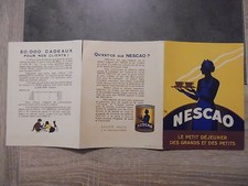 Vieille publicité nescao d'occasion  Avesnes-le-Comte