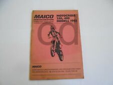 Brochure moto maico usato  Venegono Superiore