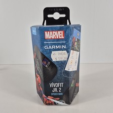 Garmin Vivofit Jr 2 rastreador de atividade Spiderman preto Marvel nova bateria comprar usado  Enviando para Brazil