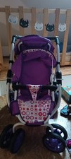 Zwilling puppenwagen lila gebraucht kaufen  Hamm