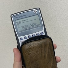 Calculadora Hewlett Packard HP 48GII perfeita com estojo tardio S/N (2008) como HP 50G, usado comprar usado  Enviando para Brazil