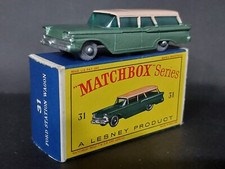 Matchbox Lesney 31B Ford Fairlane Station Wagon escasso GPW VNMB comprar usado  Enviando para Brazil