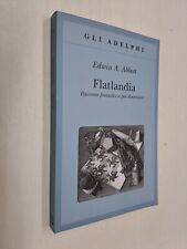 Flatlandia edwin abbott usato  Roma