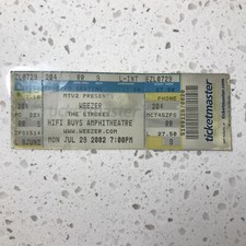 Ticket stub mtv2 for sale  Jacksonville