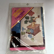 Kit de bordado ponto cruz Columbia Minerva moedor de café toalha de linho 6542  comprar usado Kit de bordado ponto cruz Columbia Minerva moedor de café toalha de linho 6542  comprar usado  Enviando para Brazil