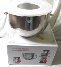 Tigela misturadora de aço inoxidável 6 quartos compatível com KitchenAid Lift-Bowl Stand Mixer comprar usado  Enviando para Brazil