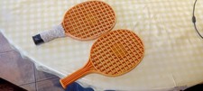 Pair vintage orange for sale  MELTON MOWBRAY