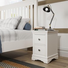 Bedside table white for sale  BLACKBURN