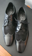 mens shoes black patent for sale  FOLKESTONE