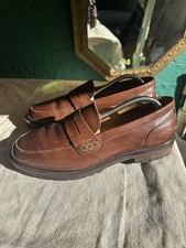 Vintage leather brown for sale  LYDNEY