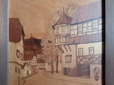 Tableau marqueterie bois d'occasion  Le Coudray-Montceaux