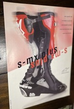Botas de corrida Alpinestars Tech S-MX Plus motocross anúncio impresso 2002 anúncio #41114 comprar usado  Enviando para Brazil