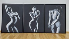 Tableau triptyque érotique d'occasion Tableau triptyque érotique d'occasion  Alfortville