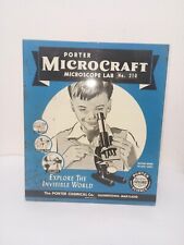 Porter microcraft microscope for sale  Aurora