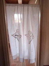 Tende bianche vintage usato  Bucine