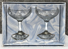 Wedding champagne glasses for sale  Labelle