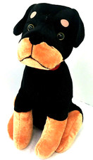 Brinquedo de pelúcia Rottweiler cachorro sentado 9" fábrica comprar usado Brinquedo de pelúcia Rottweiler cachorro sentado 9" fábrica comprar usado  Enviando para Brazil